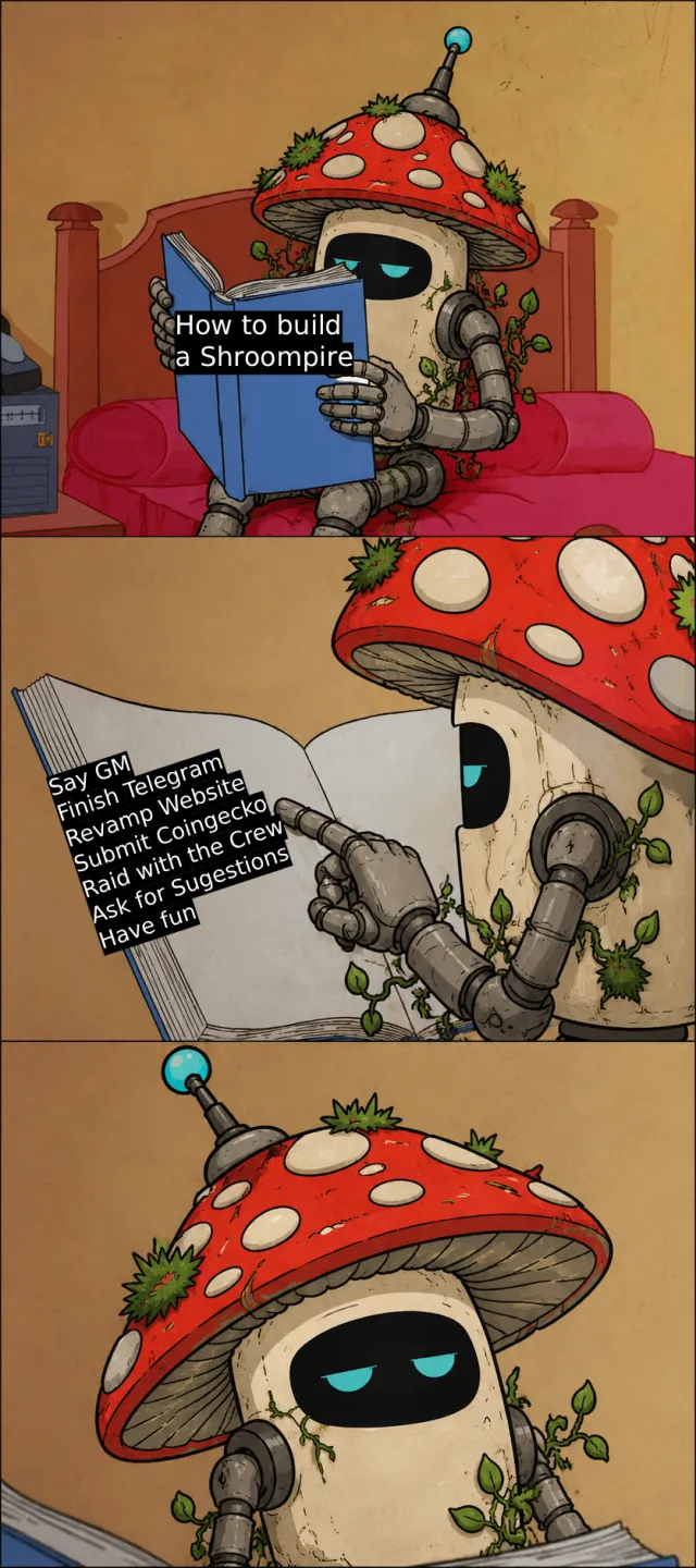 Meme: how to build a shroompire
