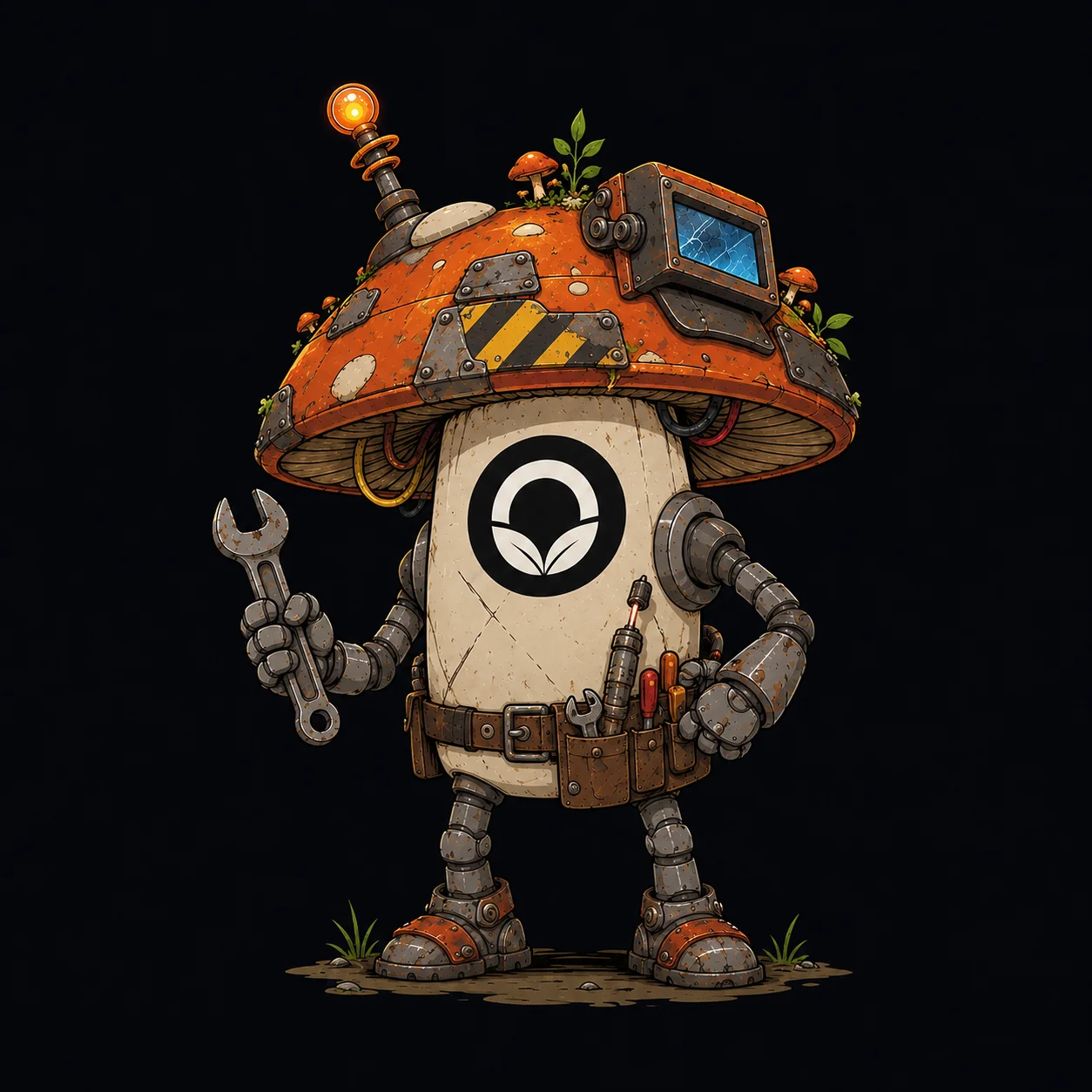 Mycel in an engineer's vest