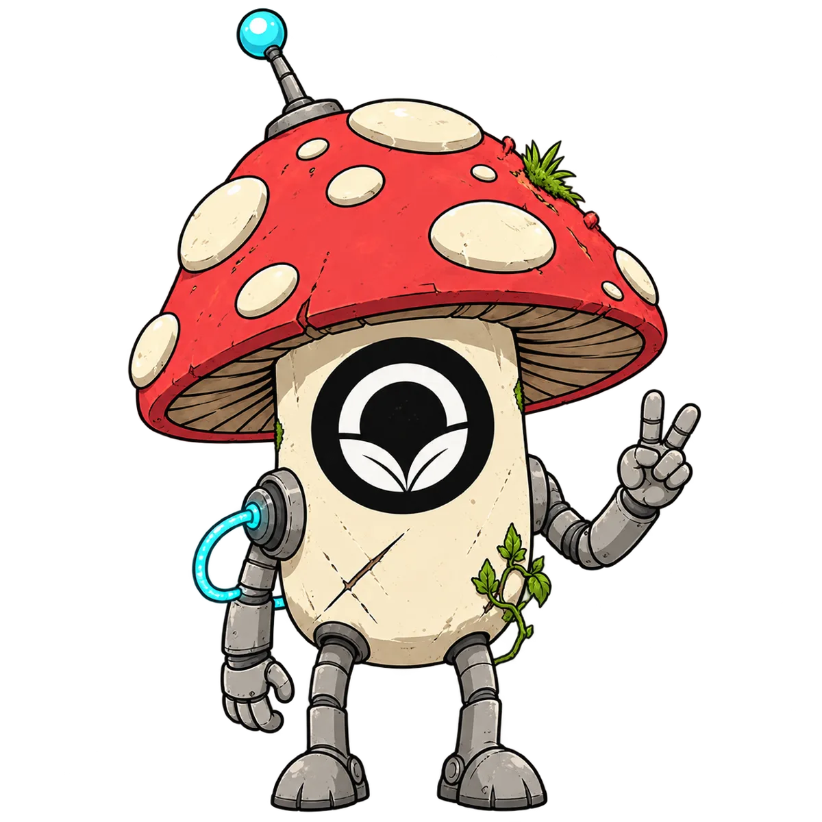 Mycel, the mushroom robot